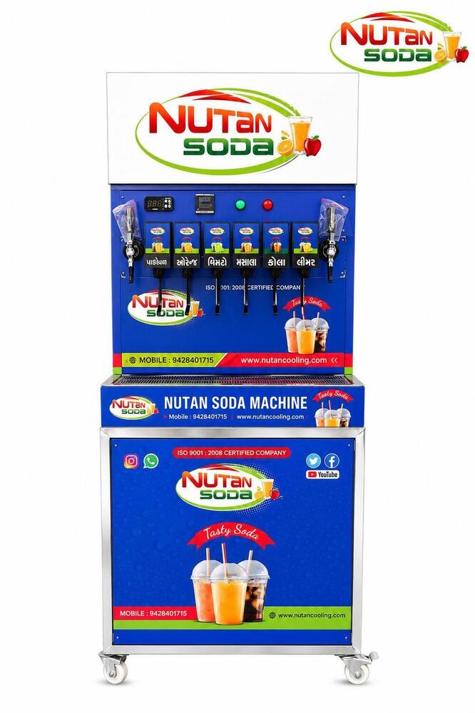 6+2 Soda Machine - Automatic Grade: Automatic