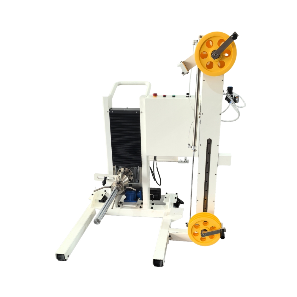Mobile Shaftless Pay-off Machine for Wire/Cable | Auto-Lifting & Servo Drive