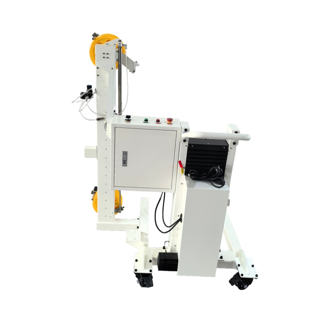 Mobile Shaftless Pay-off Machine for Wire/Cable | Auto-Lifting & Servo Drive