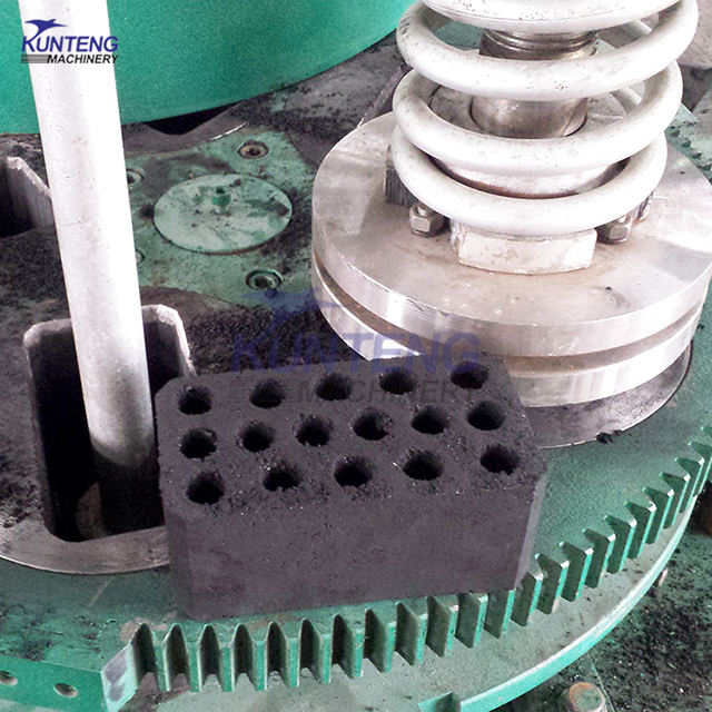Barbecue Charcoal Briquette Machine Charcoal Punching Machine - Briquette Size: Customized