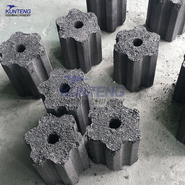 Barbecue Charcoal Briquette Machine Charcoal Punching Machine - Briquette Size: Customized