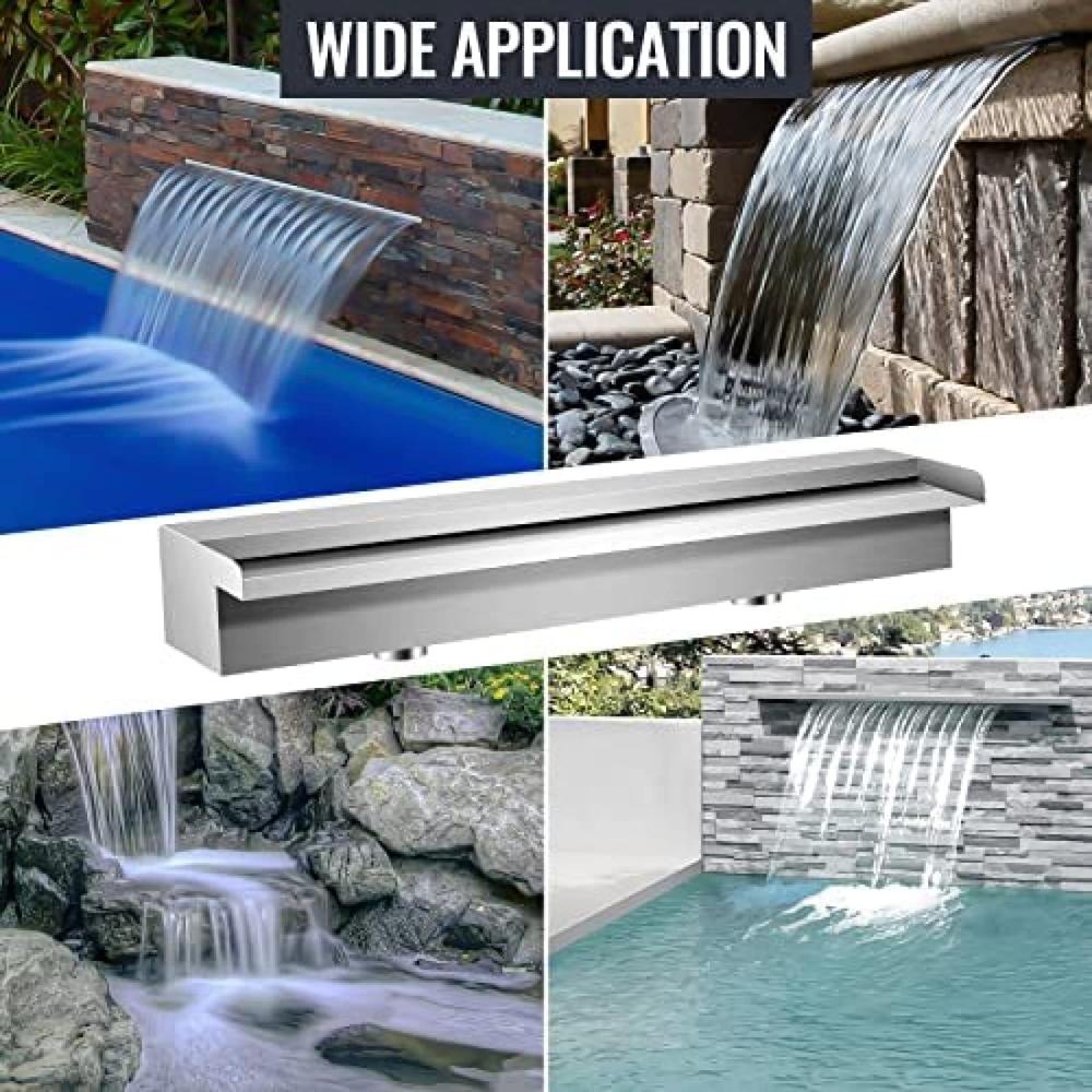 Sheet Waterfall Spillway Blade Nozzle