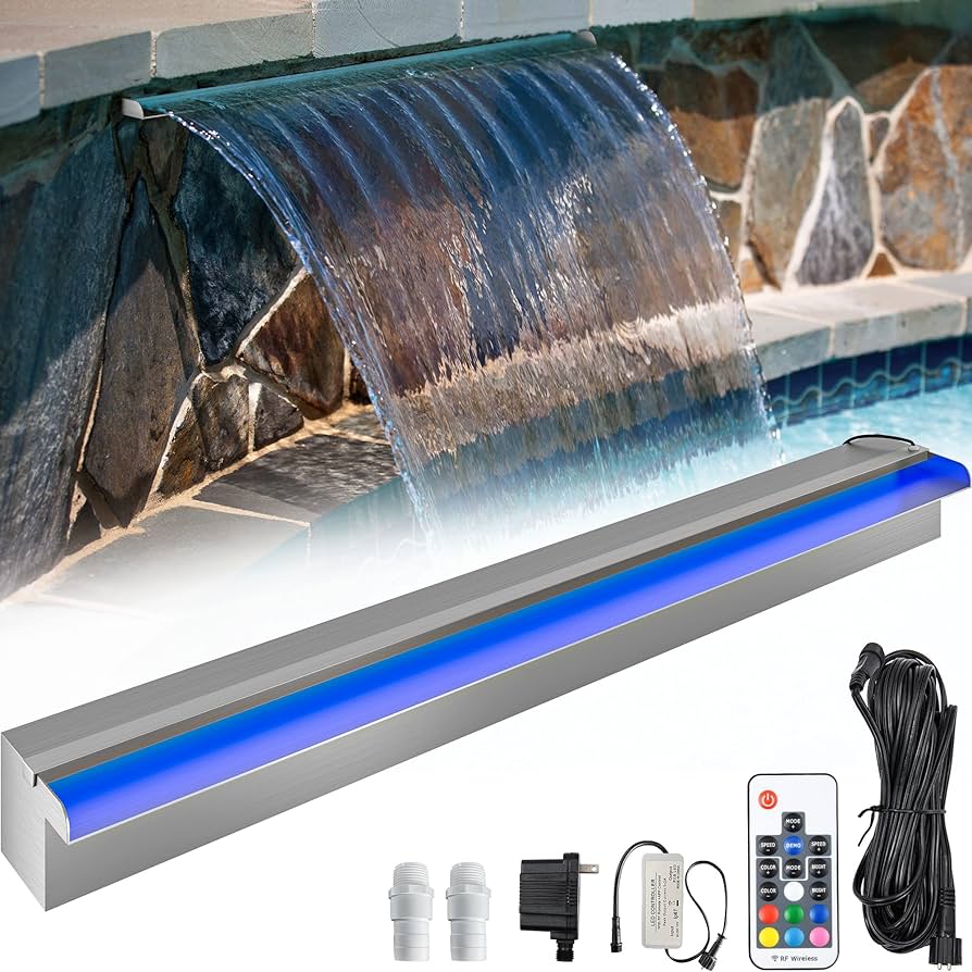 Sheet Waterfall Spillway Blade Nozzle