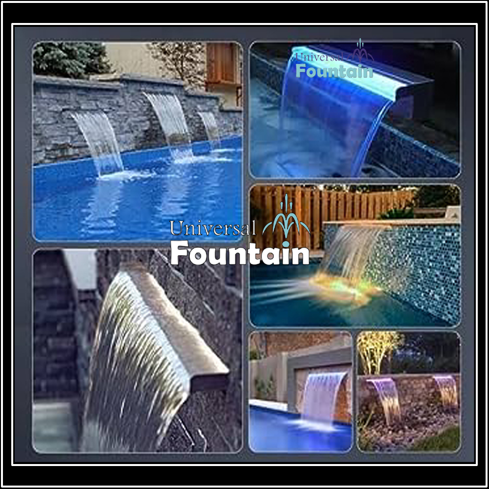 Sheet Waterfall Spillway Blade Nozzle