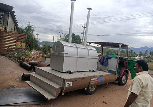 Biomass Gasifier Crematorium - Application: Human Body Cremation
