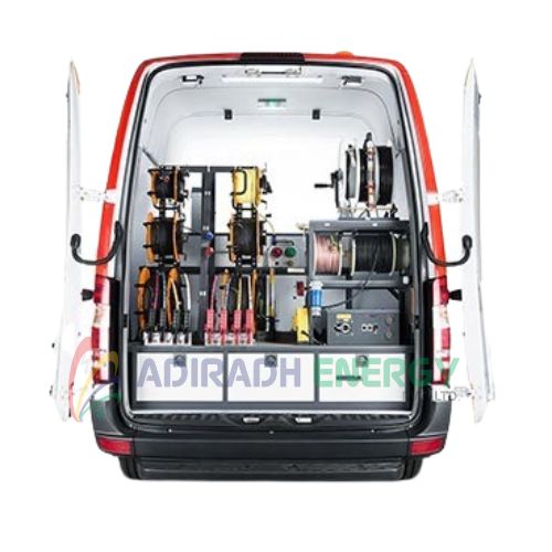 Power transformer test van