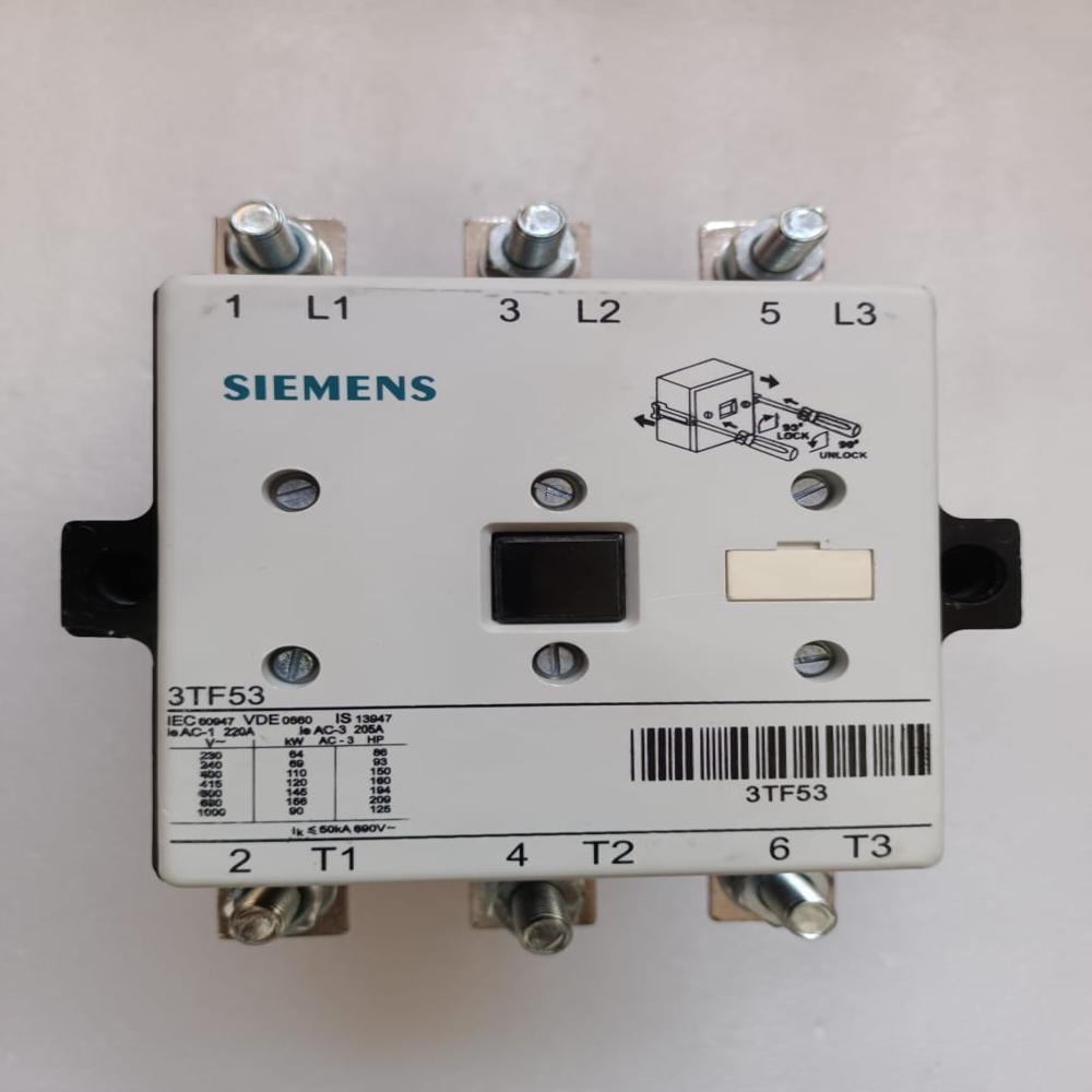 Siemens 3tf53 Contactor - Phase: 3
