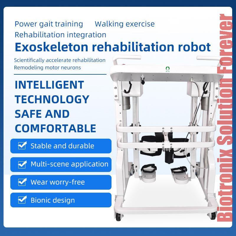 Robotic Gait Training Exoskeleton for Physiotherapy and Rehab Centers