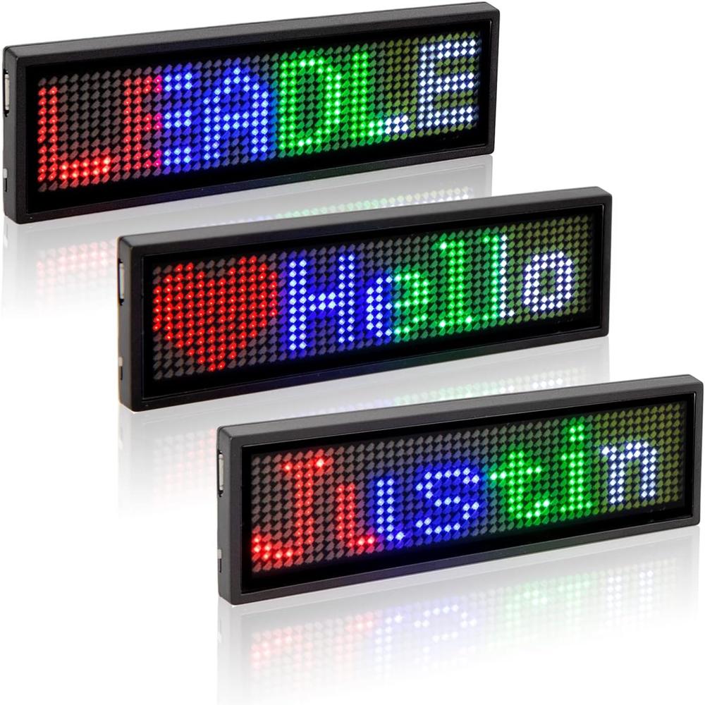 Pocket Led Name Plate