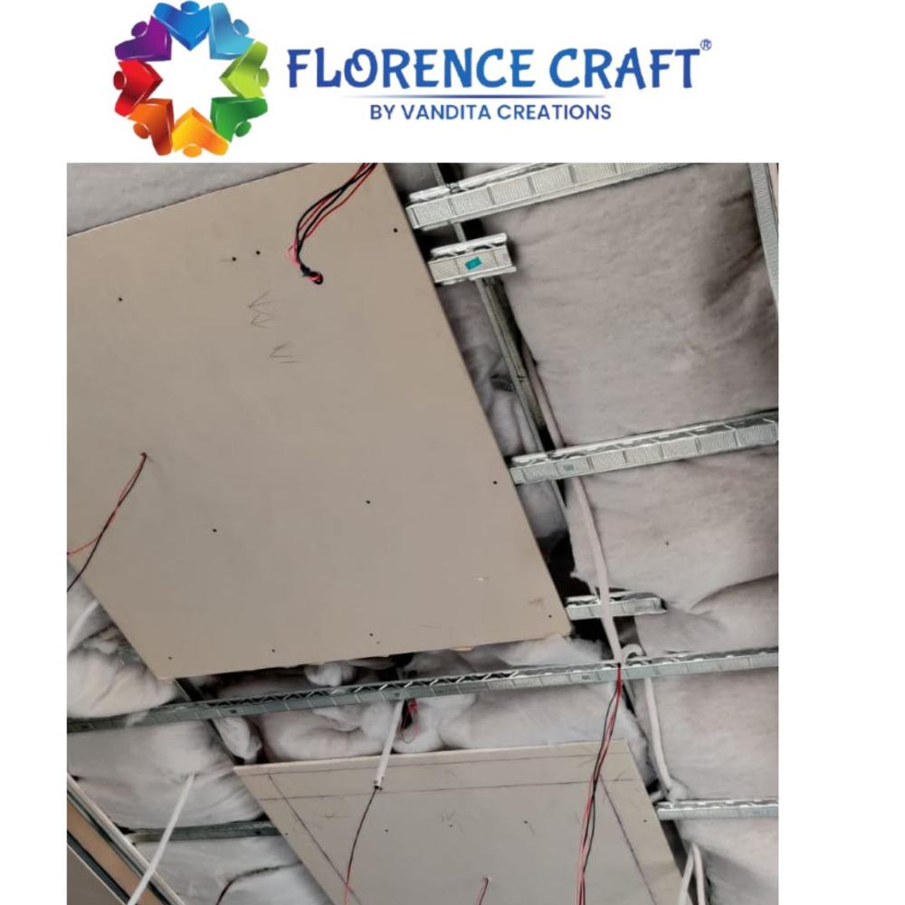 High Loft Insulation Material - Color: White
