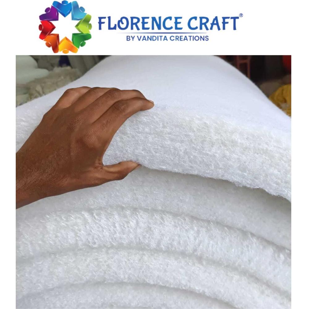 High Loft Insulation Material - Color: White