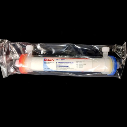 Dora B 13pf Single Use Dialyzer - Color: White