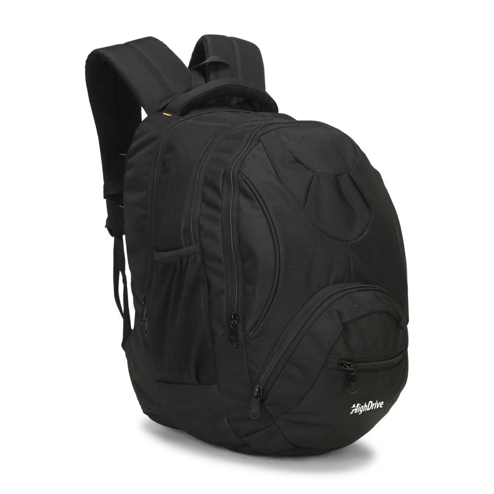 Hd29 Polyester Business Backpack - Color: Black