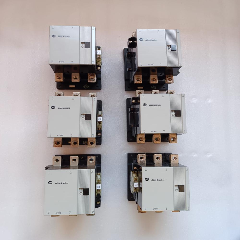 Allen-Bradley B180 Contactor Power Contactor 180Amp 11Ovac Cat 100-B180N*3 - Frequency: 50/60 Hertz (Hz)