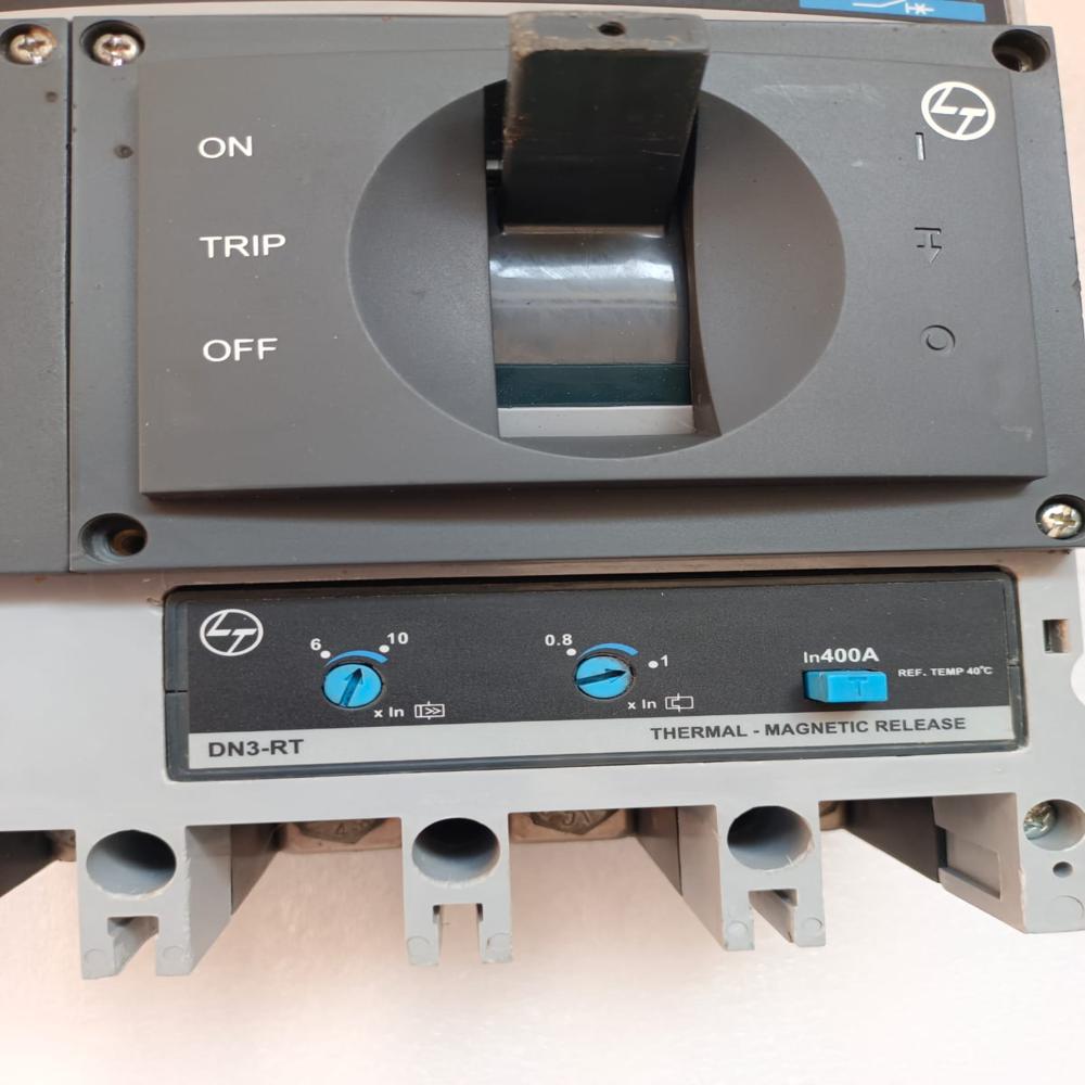 L&T Dn3-400n 400amp 4pole Mccb Molded Case Circuit Breaker 400a