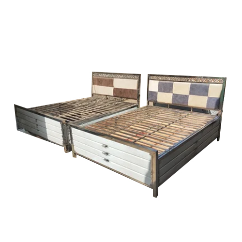 Stainless Steel Double Bed