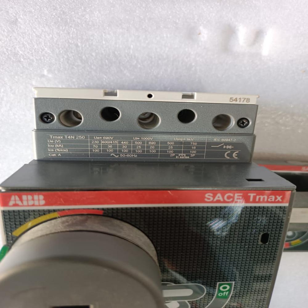 Abb T4n250 200a Mccb Molded Case Circuit Breaker 200a 3pole - Phase: 3