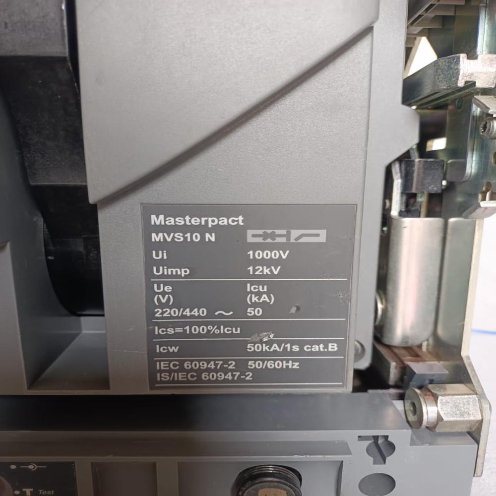 Air Circuit Breaker Acb Materpact Mvs10n 1000amp 4pole Acb - Frequency: 50/60 Hertz (Hz)