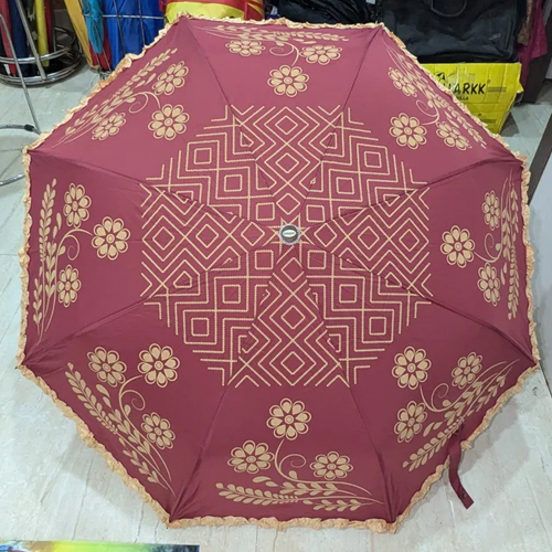 2 Fold Printed Ladies Umbrella