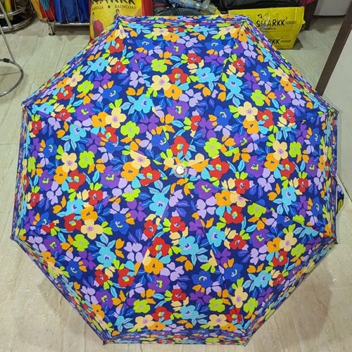 5 Fold Multicolour Printed Umbrella