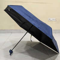 1 Fold Plain Blue Umbrella