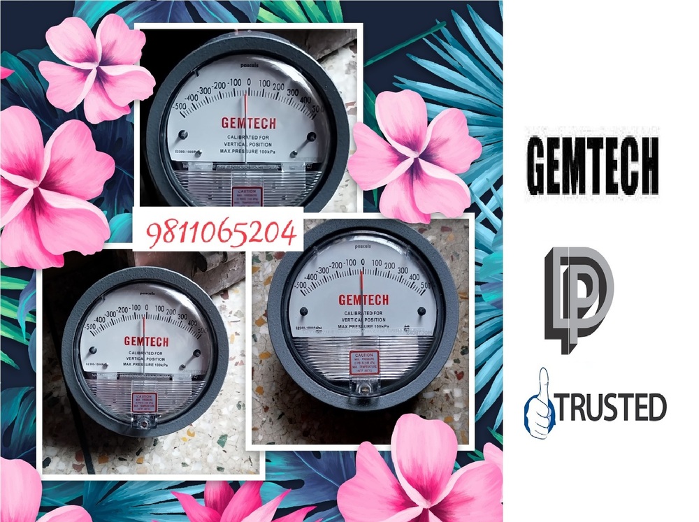 GEMTECH_Differential Pressure Gauge Distributor For Siliguri West Bengal