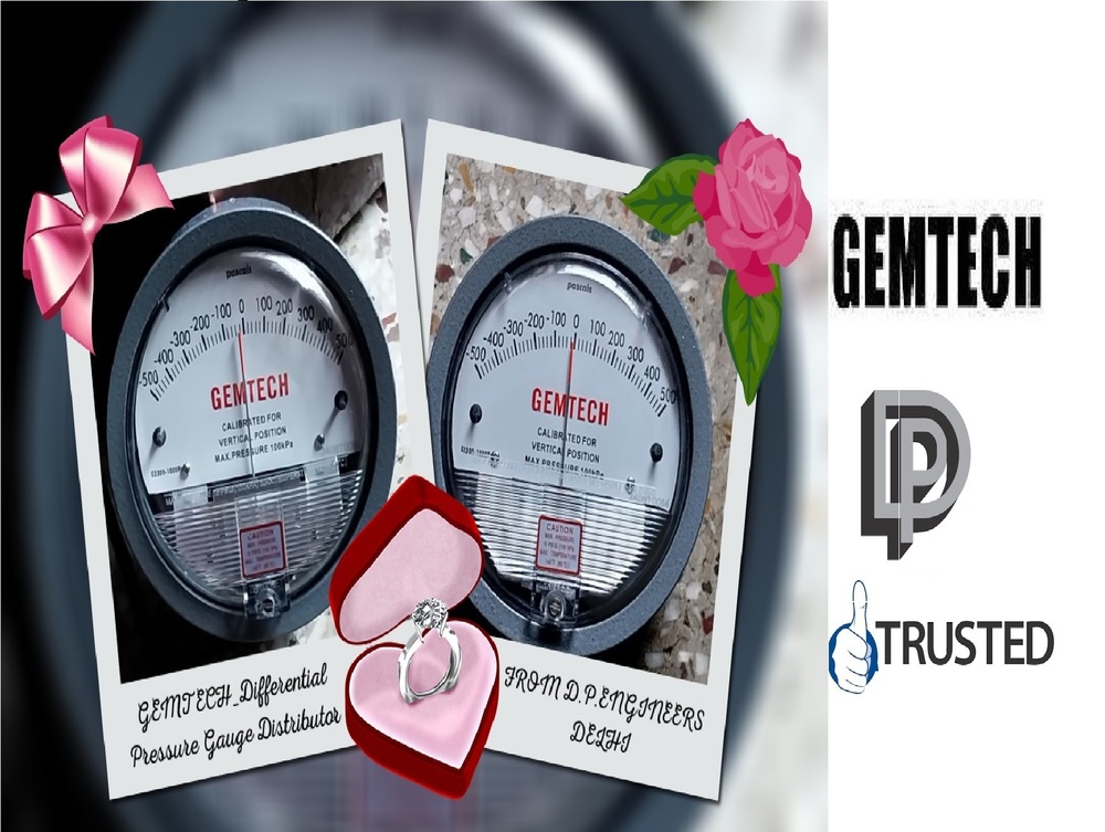 GEMTECH_Differential Pressure Gauge Distributor For Siliguri West Bengal