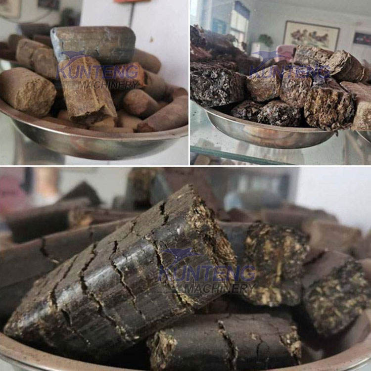 Industrial Waste Burning Rod Equipment Cloth Head Plastic Crushing Molding Machine Solid Waste RDF Compactor