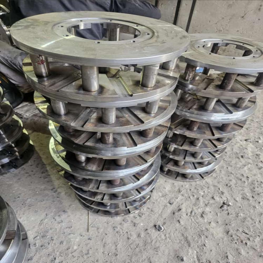 Bare Wheel For Shot Blasting Machine - Color: Black