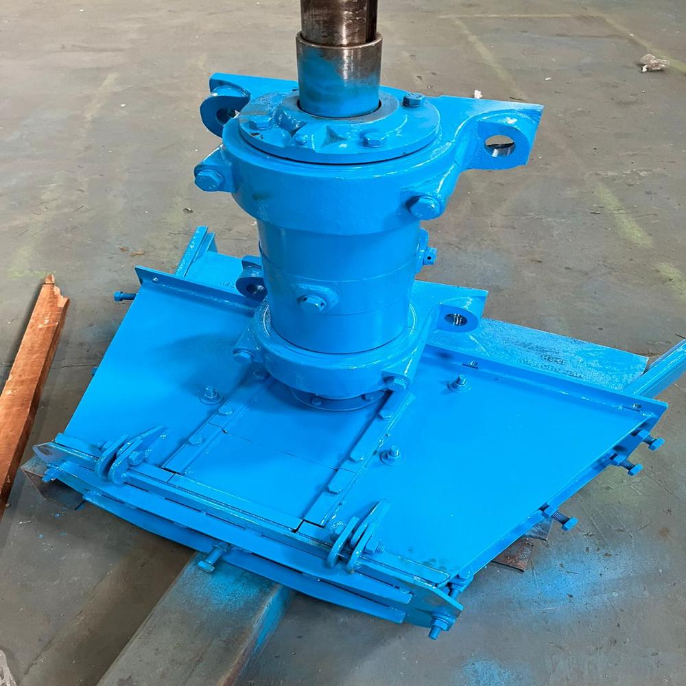 Blast Wheel Assembly For Shot Blasting Machine - Color: Yellow