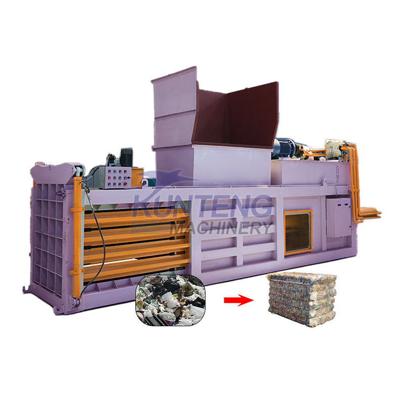 Waste Compression Equipment Waste Plastic Baler Machine