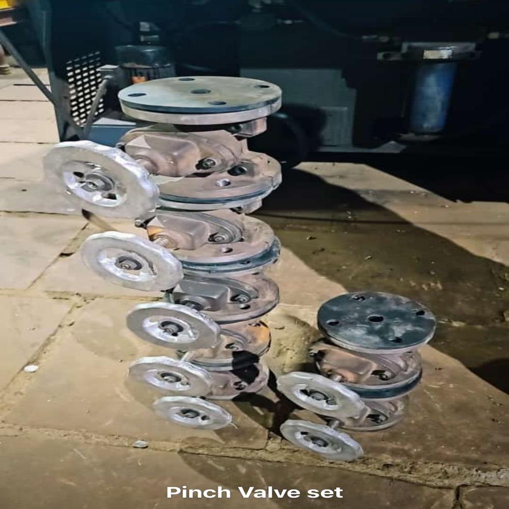 Pinch Valve For Sand Blasting Machines