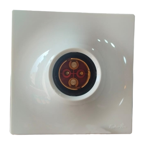 4X4 Fancy Holder - Color: White