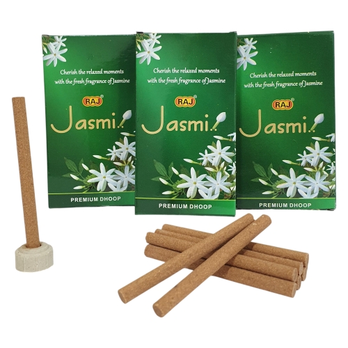 Four in one Dhoop,Rose, Jasmine, Sandalwood & Lavender