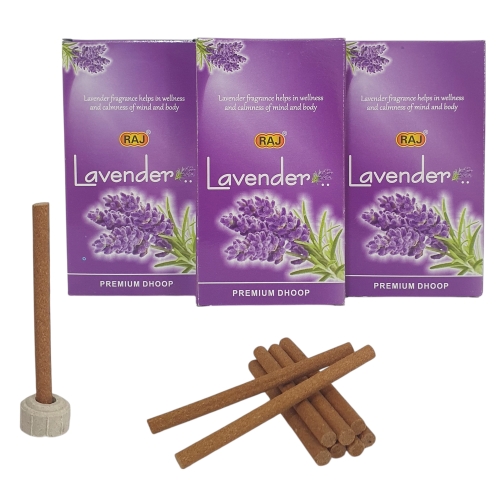 Four in one Dhoop,Rose, Jasmine, Sandalwood & Lavender