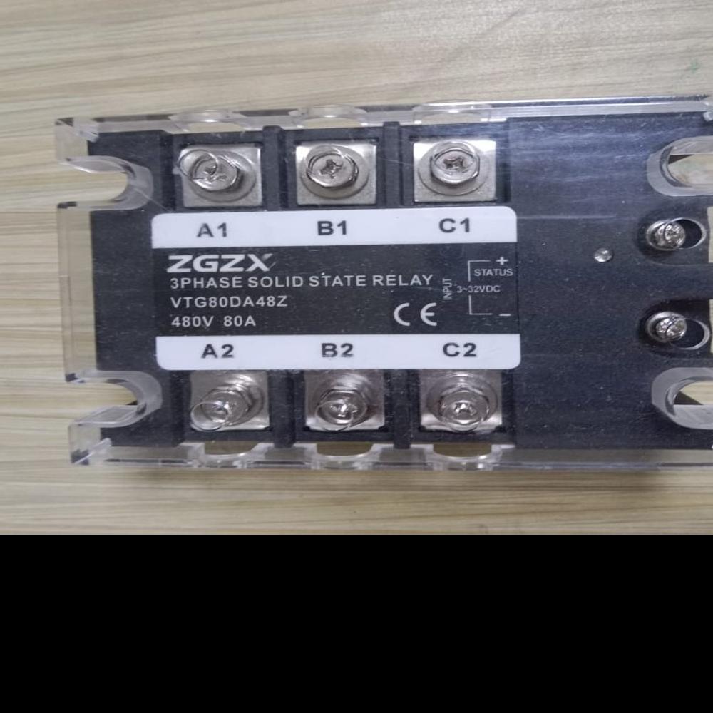80 Amps तीन फ़ेज़ ठोस राज्य रिले