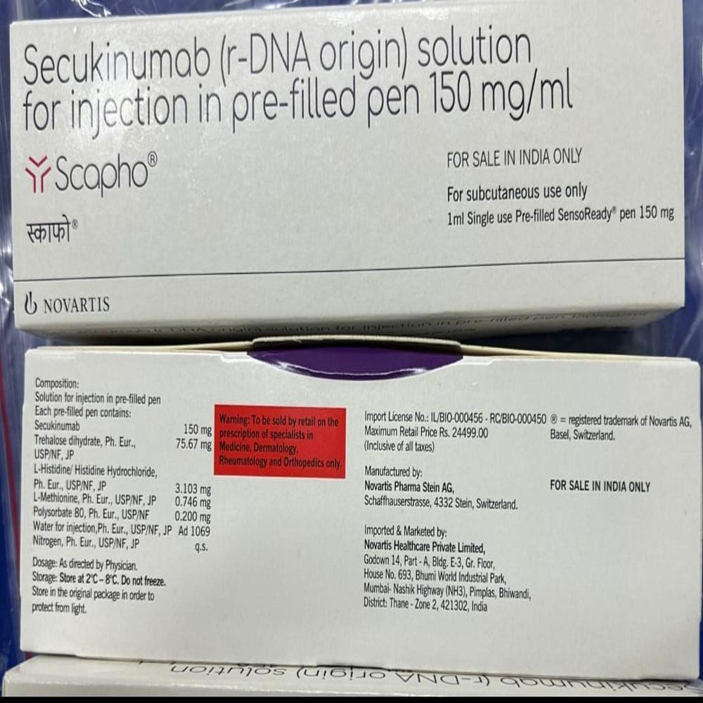 Scapho Senso Ready Pen - Drug Type: Injection