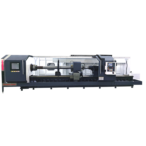 Cnc Roll Lathe Machine - Color: Multicolor Paint Coated