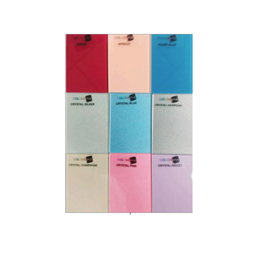 Designer Lacquered Glass - Color: Multi Colour