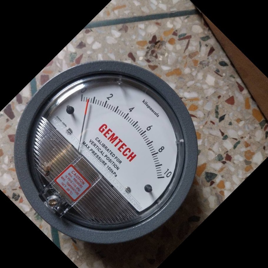 GEMTECH Differential Pressure Gauge Distributor For Hisar Haryana