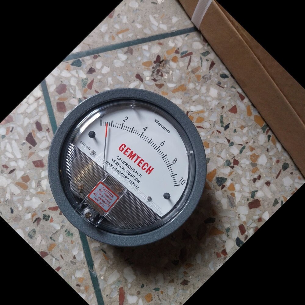 GEMTECH Differential Pressure Gauge Distributor For Hisar Haryana