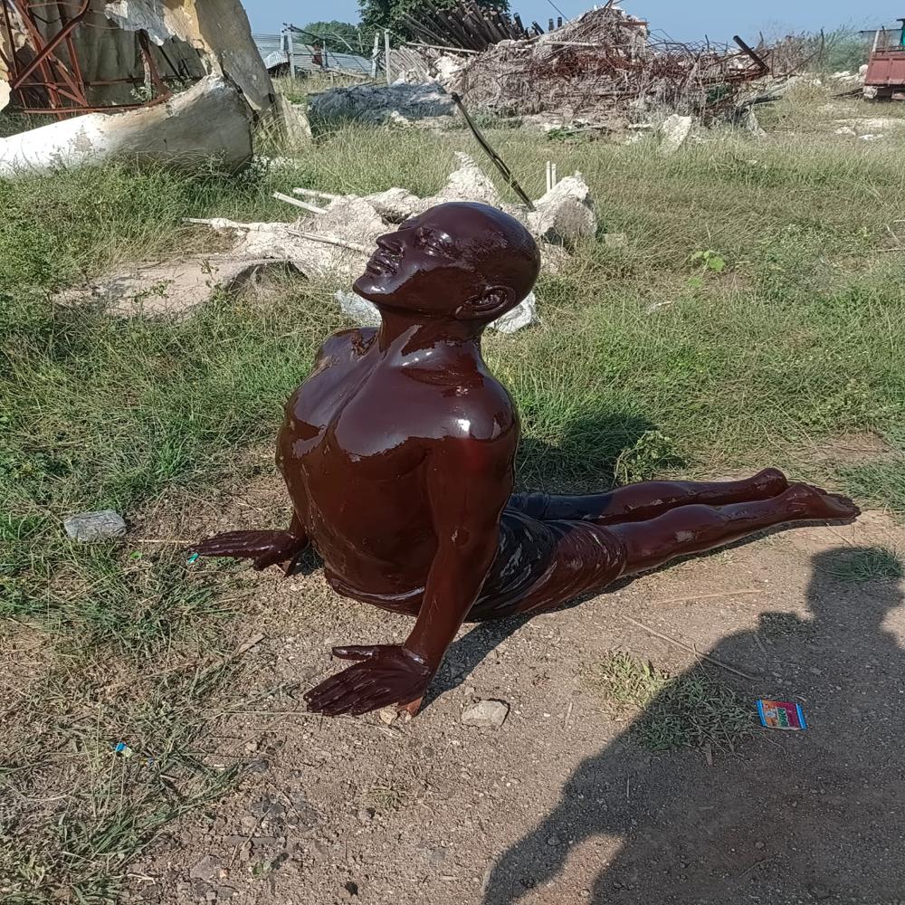 Fiber Surynamaskar Statue - Color: One Tone