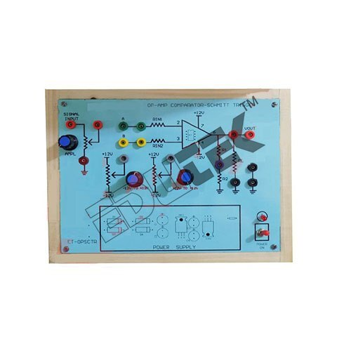 Schmit Trigger And Comaparator - Application: Engineering Electronics Instruments