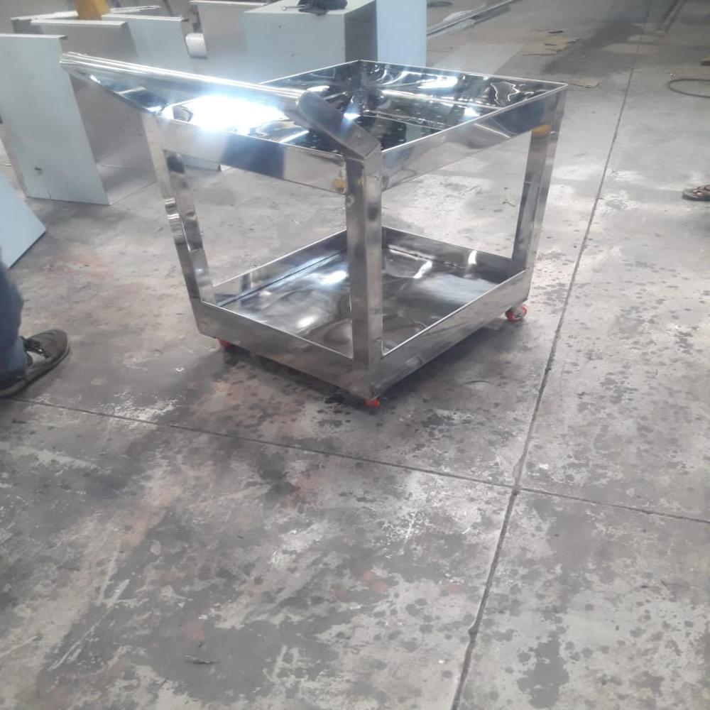 Stainless Steel Hospital Trolley