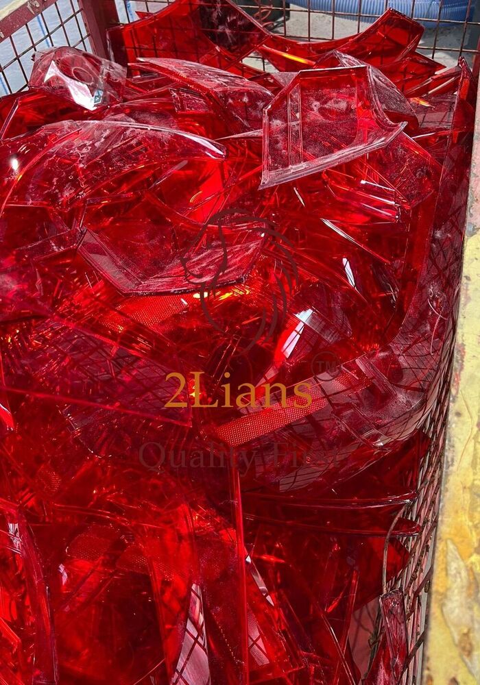 PMMA Regrind  Transparent & Red & Mix colored Scrap