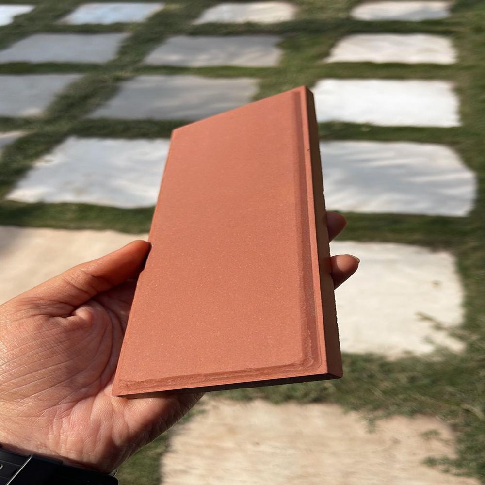 Clay Cladding Edge Tiles - Color: Red
