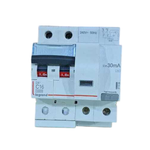 Cat No. 4113 24 - 2P 16A 30Ma Legrand Residual Current Circuit Breaker - Color: White