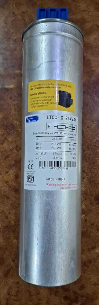 Ltcc-D 25 Kvar Standard Duty Contactor - Application: Electronic Appliances