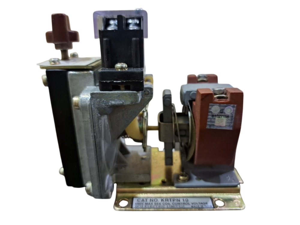 Bch - Ac Time Delay Relay Electro Pneumatic Timer - Color: Black