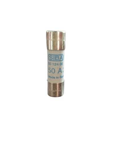 50A, 690V 14 X 51 Mm Siba Ultra Rapid Fuse - Color: Silver